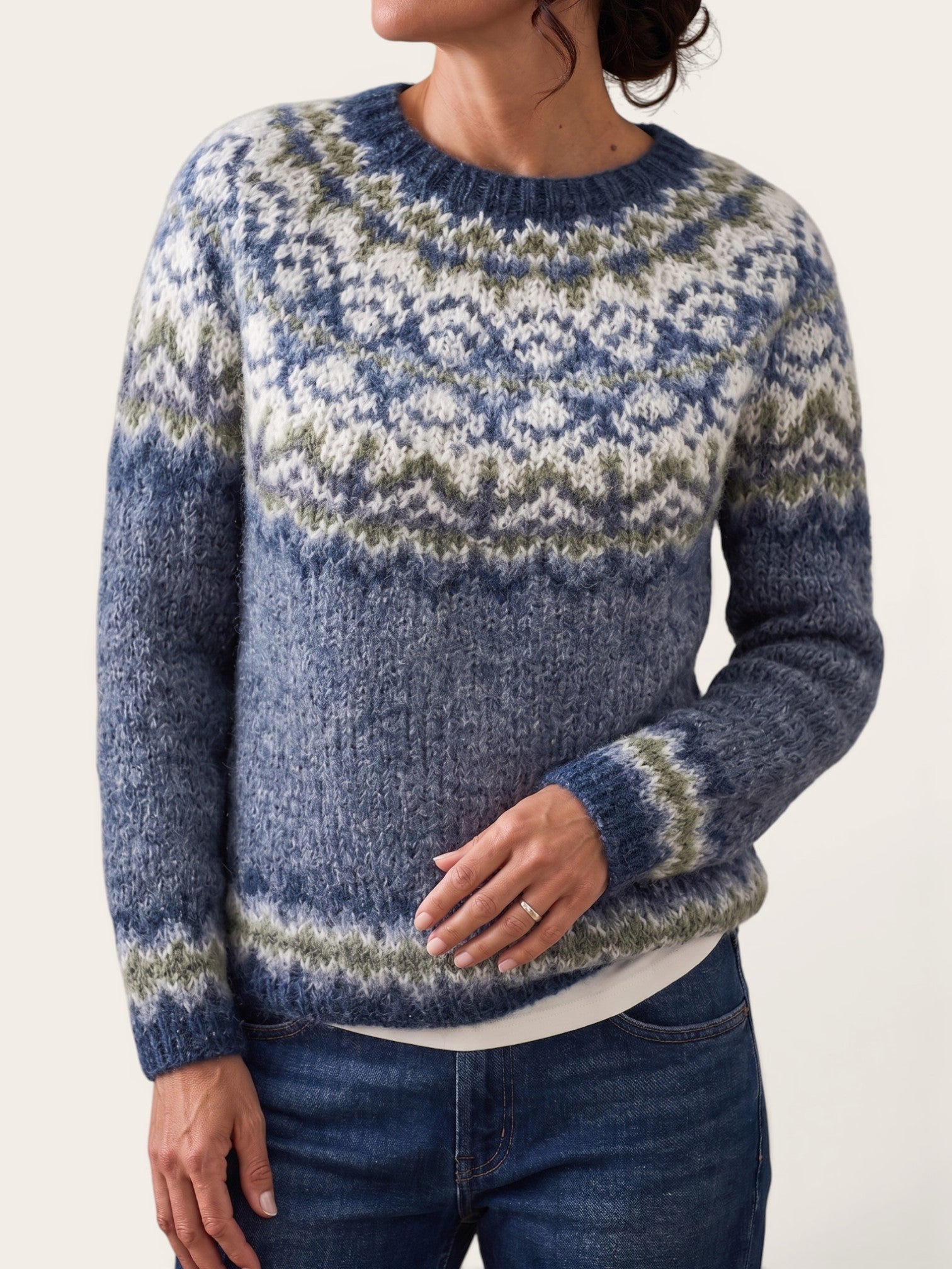 Yvanderrah – Nordic Pattern Cozy Sweater