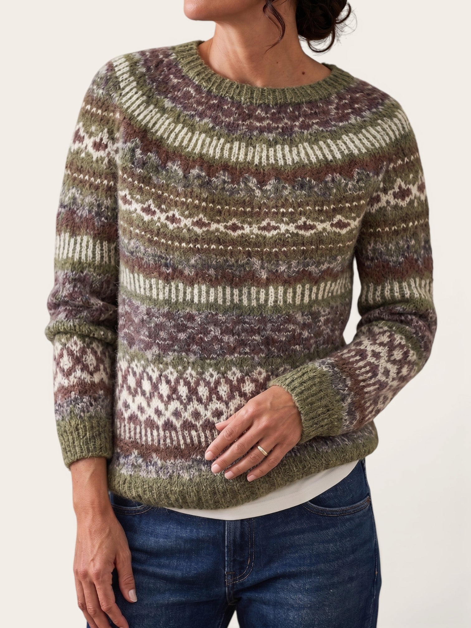 Yvanderrah – Nordic Pattern Cozy Sweater