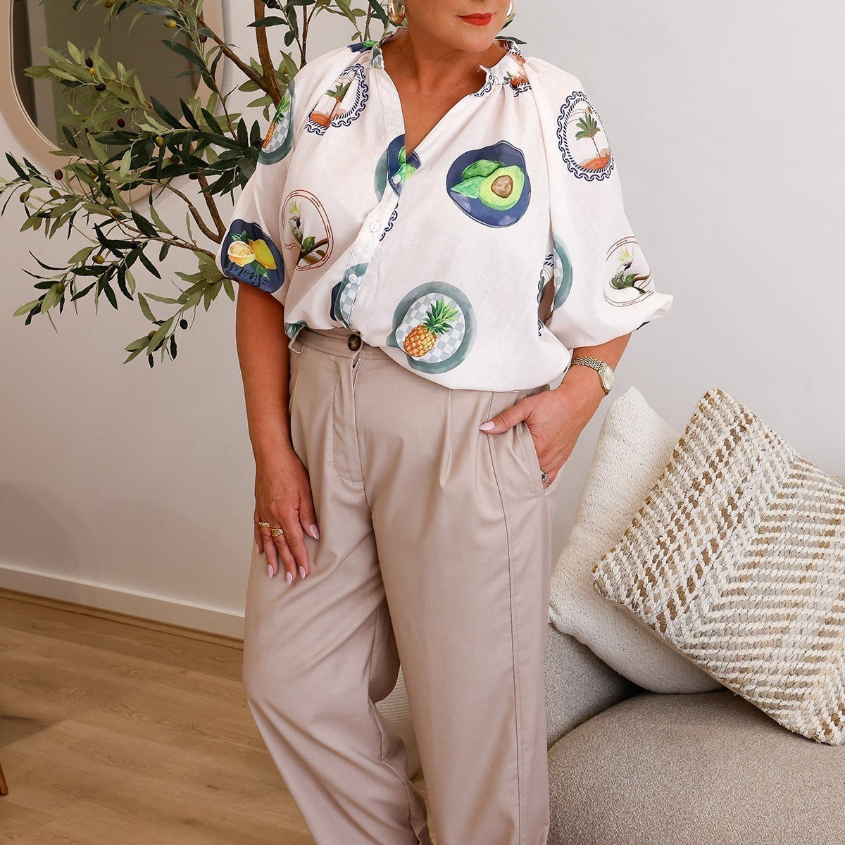 Joy | Tailored Breezy Trouser