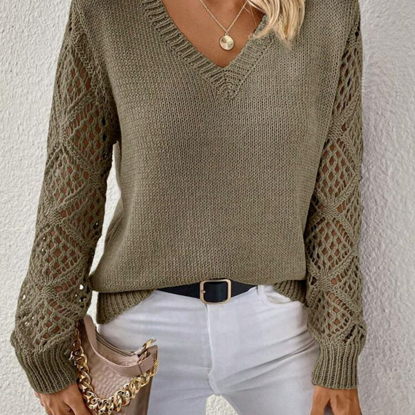 Elizabeth | Soft V-neck Sweater