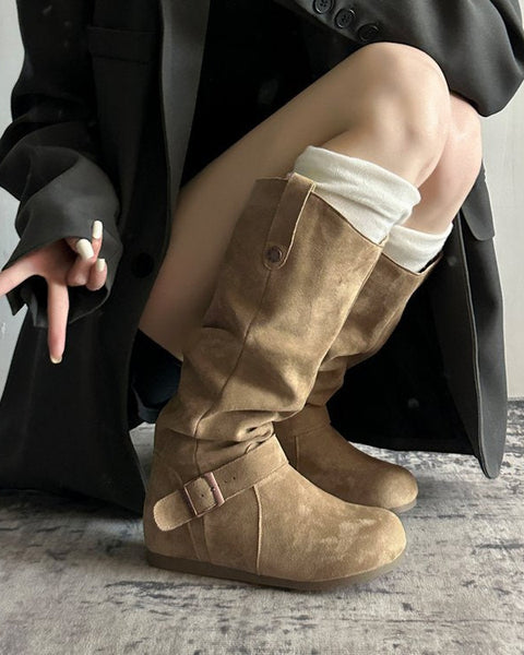 Mya - Flat Sole Orthopedic Boots