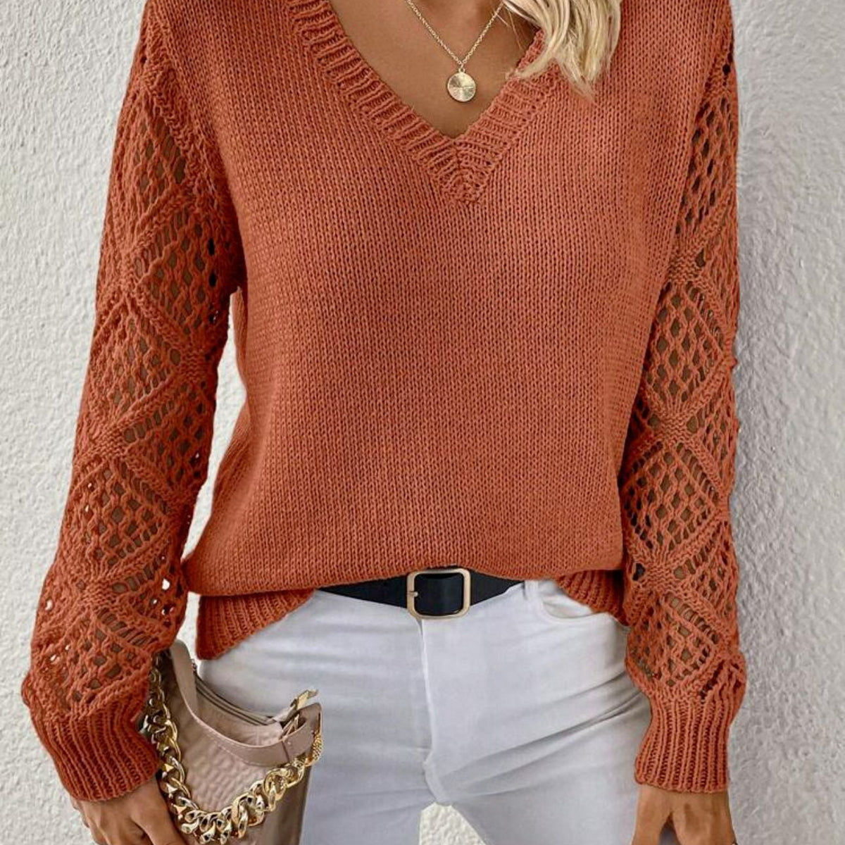 Elizabeth | Soft V-neck Sweater
