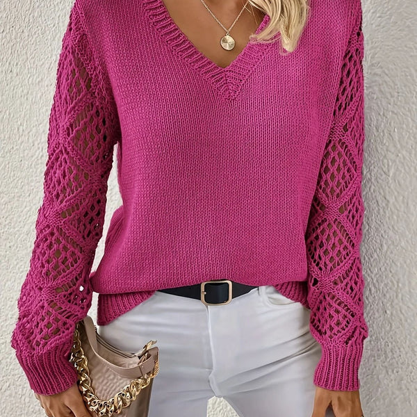 Elizabeth | Soft V-neck Sweater