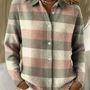Noor™ – Checkered Hoodie Blouse