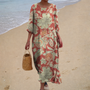 Bérénice | Floral Long Dress
