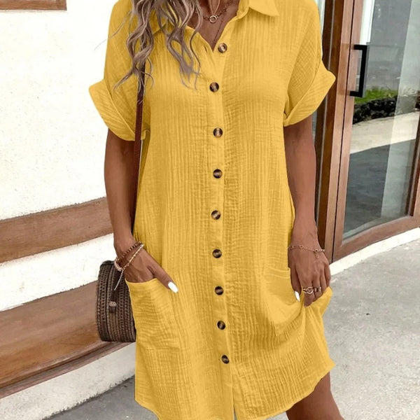 Elodie   | Elegant Shirt Dress