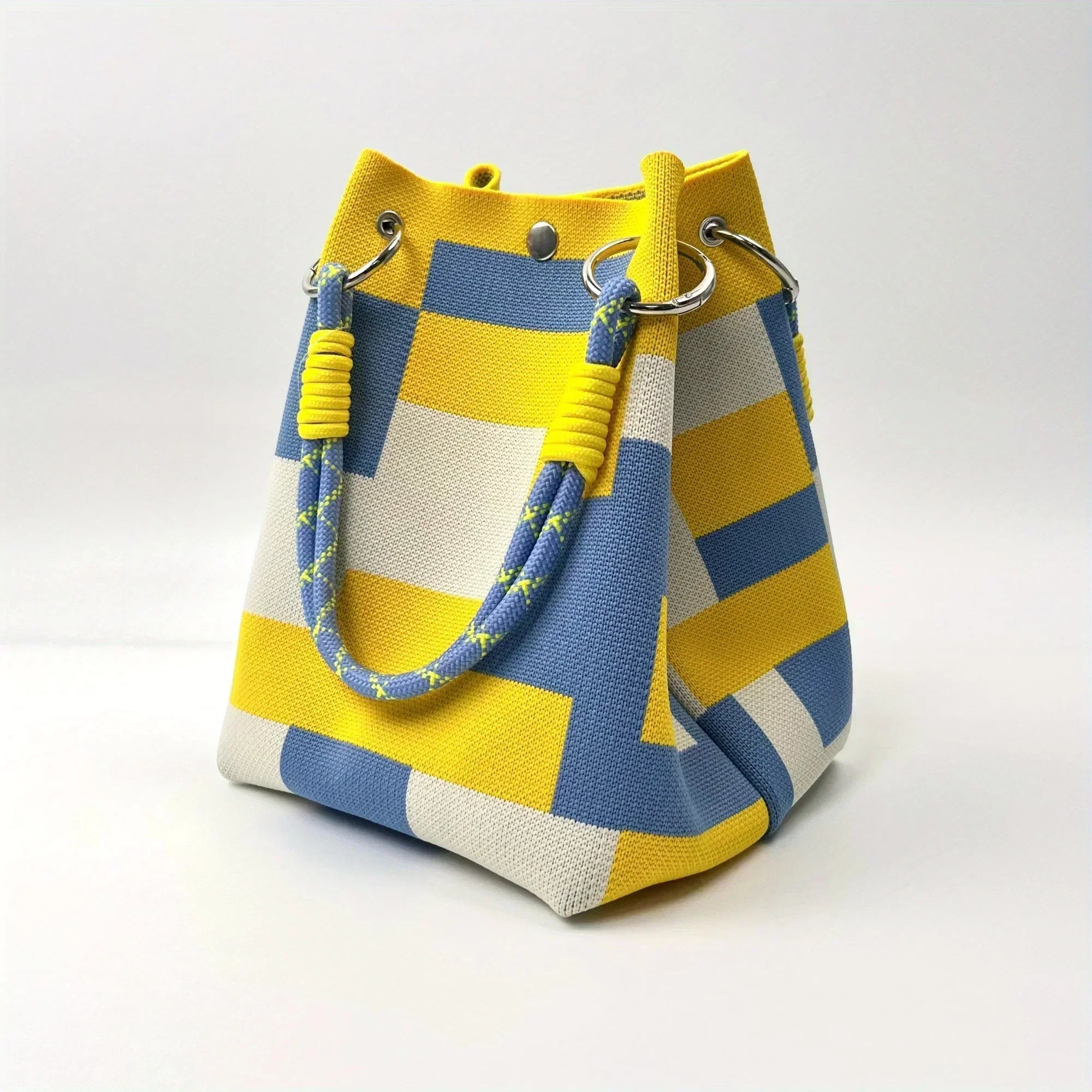Hailey | Statement Rope-Handle Tote Bag
