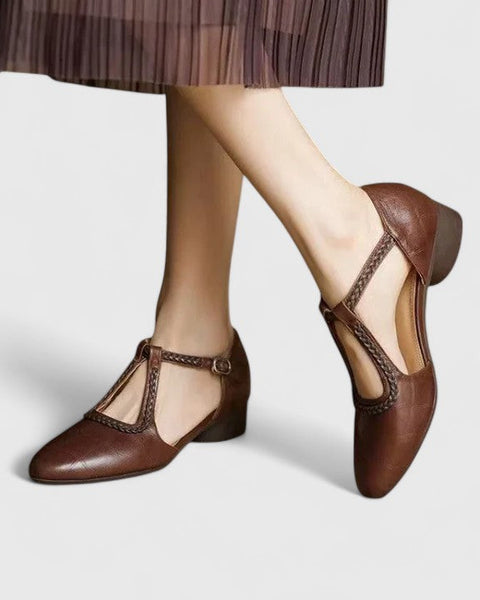 Delphine | Elegant Flat Sandals