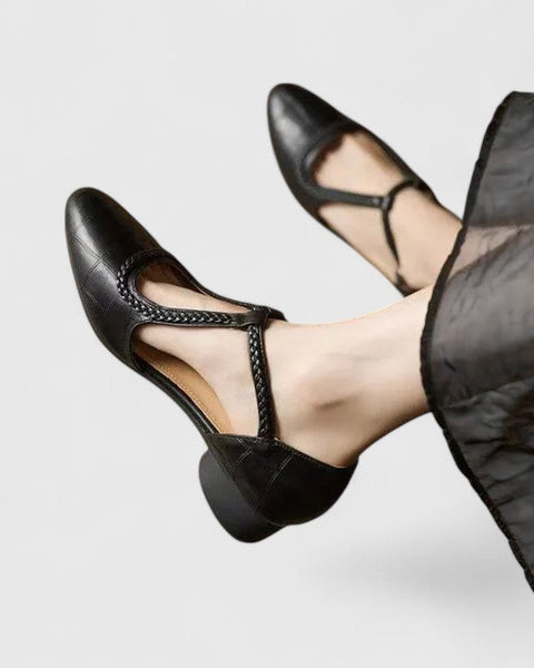 Delphine | Elegant Flat Sandals