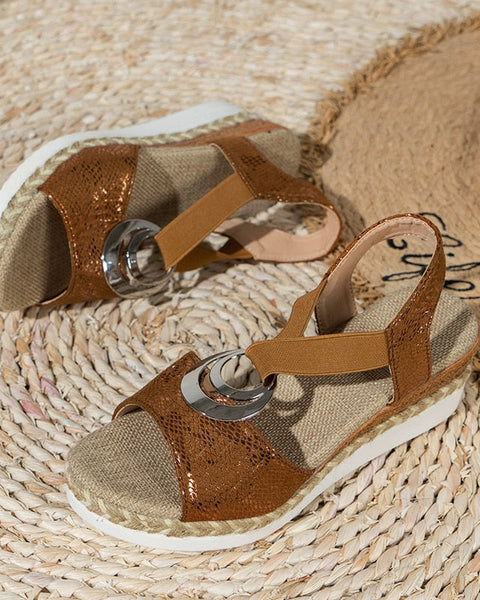 Jenna | Comfortable Ergonomic Wedge Sandals