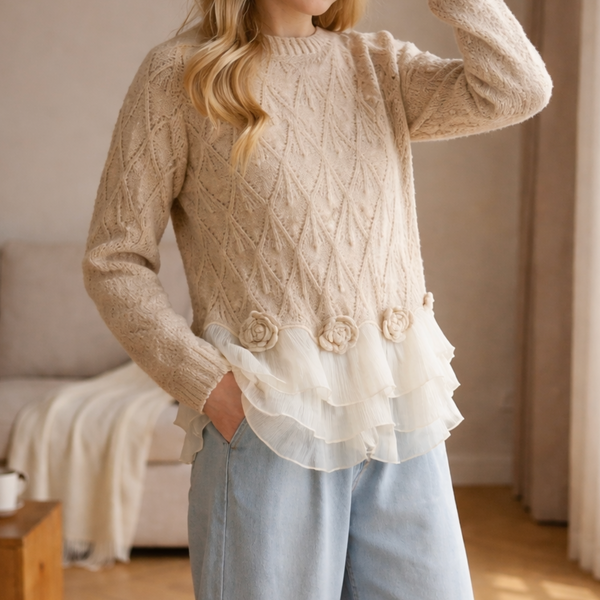 Taylor - Ruffle Cardigan™