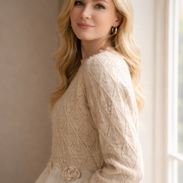 Taylor - Ruffle Cardigan™