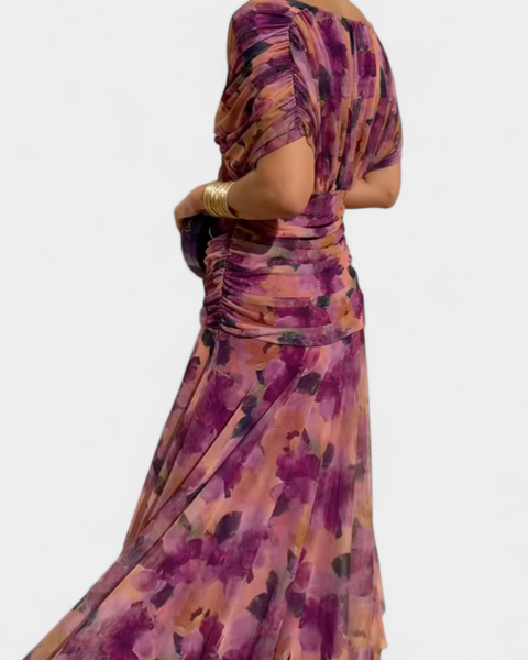 Eloria | Elegant Women's Dress | Romantic Long Floral Dress