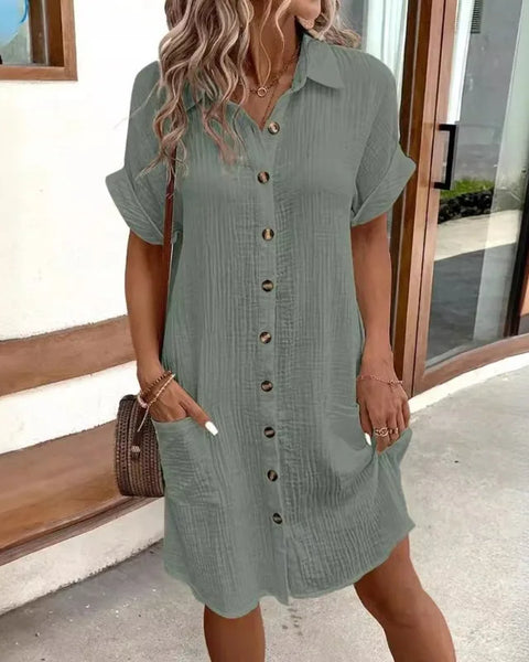 Elodie   | Elegant Shirt Dress