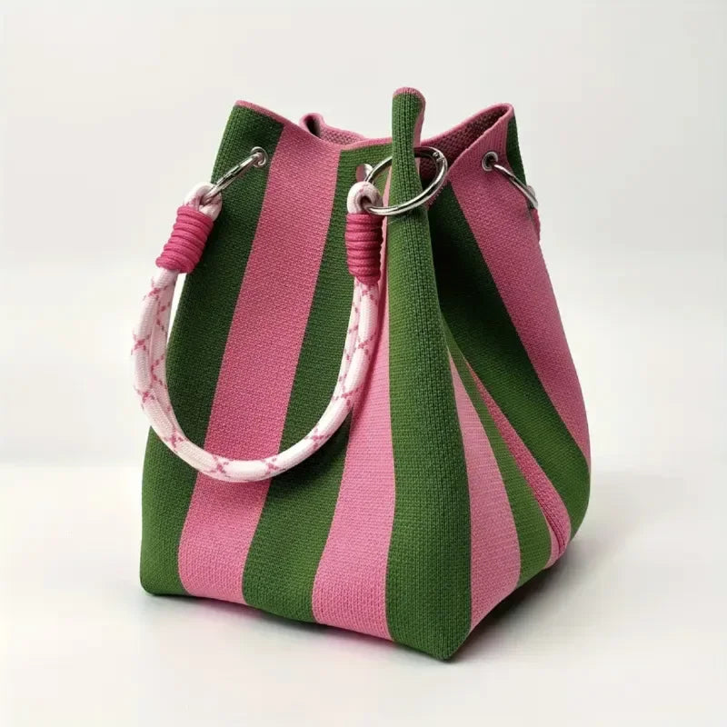 Hailey | Statement Rope-Handle Tote Bag
