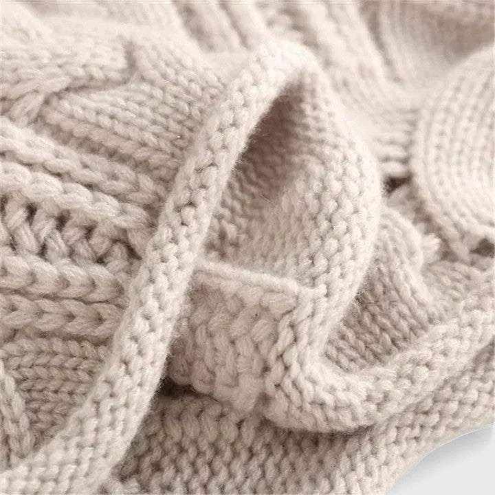 Zendrielle – Soft Cable Knit Elegant Sweater