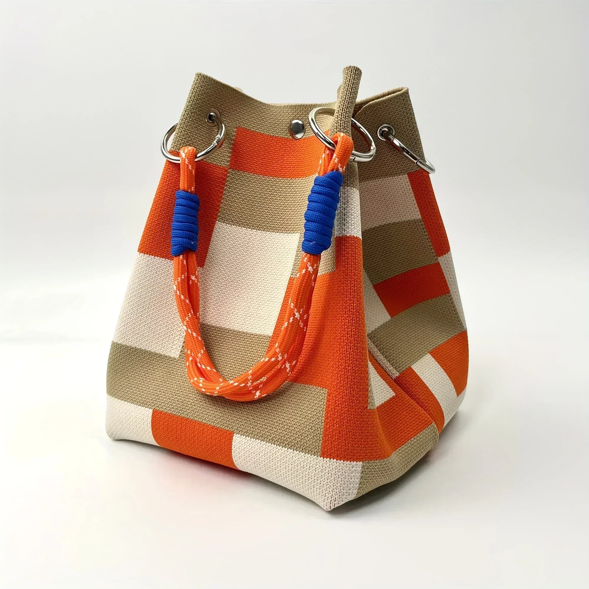 Hailey | Statement Rope-Handle Tote Bag