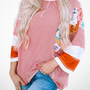 BAILEY™ – Lightweight Patchwork Batwing Top