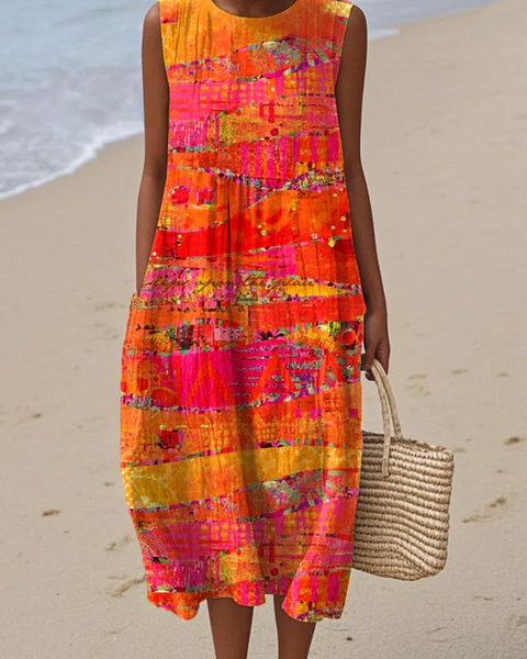 Faye™ Sunset Midi Dress
