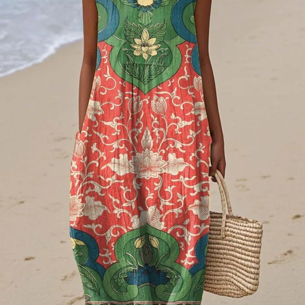 Vera™ Bohemian Midi Dress