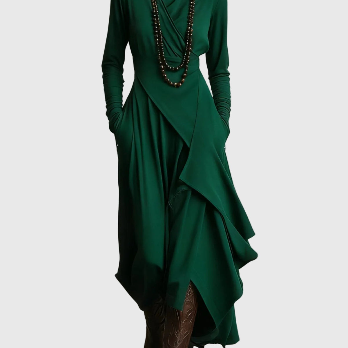 Violet | Maxi Pleated Dress