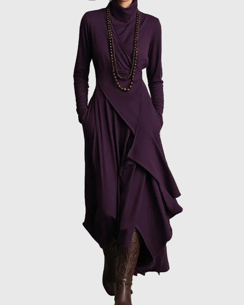 Violet | Maxi Pleated Dress