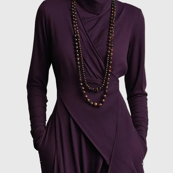 Violet | Maxi Pleated Dress