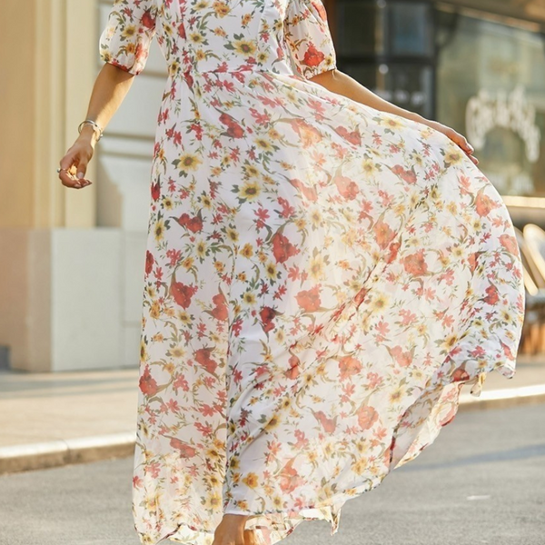 Ariane | Romantic Maxi Dress