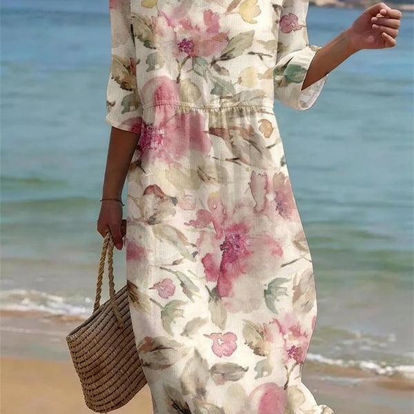 Kylie | Elegant Pattern Dress