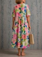 Susan™ | Half Sleeve Dress