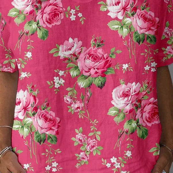 Lisa | Artistic Floral Shirt