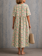 Brenda™ | Half Sleeve Dress