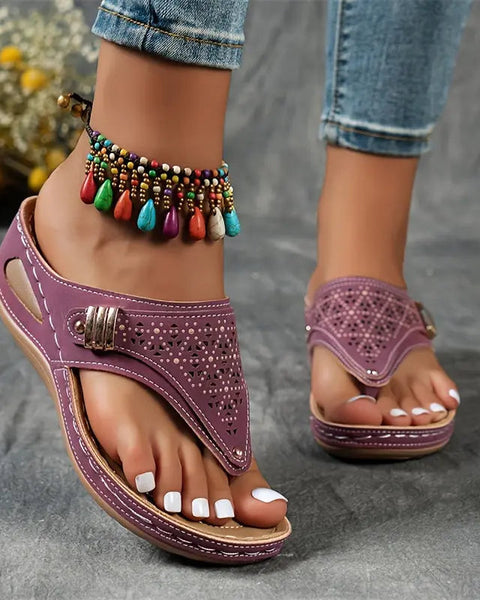 Élodie - Kile-heeled sandals for women