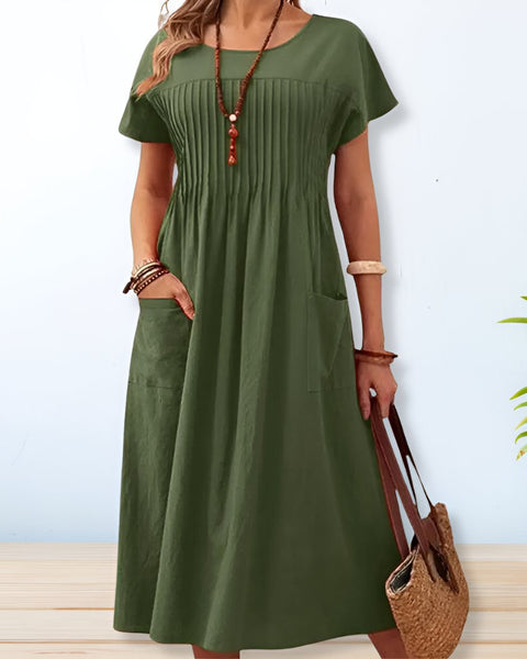 Brittany - Elegant Dress with Pockets