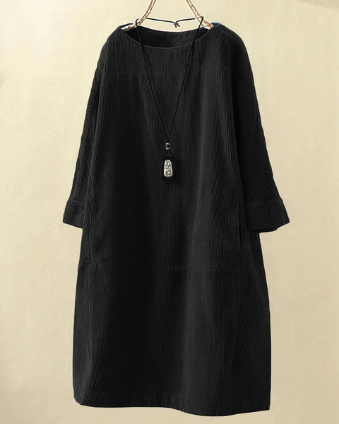 Lyla | Corduroy Tunic Dress