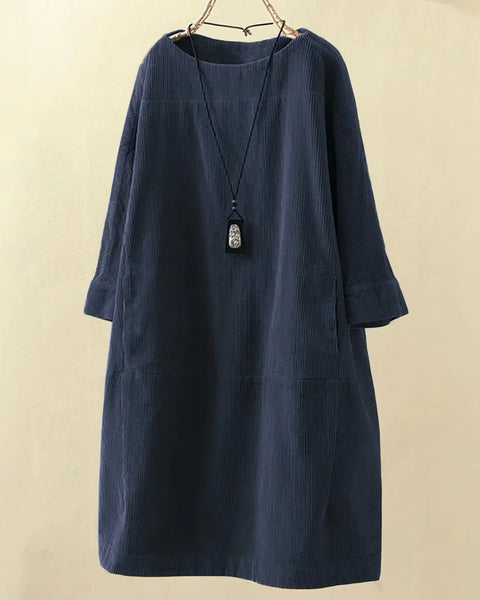 Lyla | Corduroy Tunic Dress