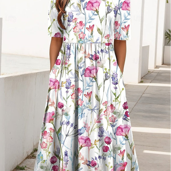 Carlyn | Floral Breezy Midi