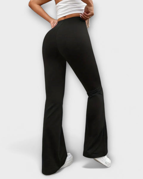Serena - Relaxed Pants with Flared Leg