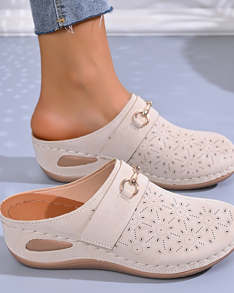 Sienna | Platform Mule Wedges