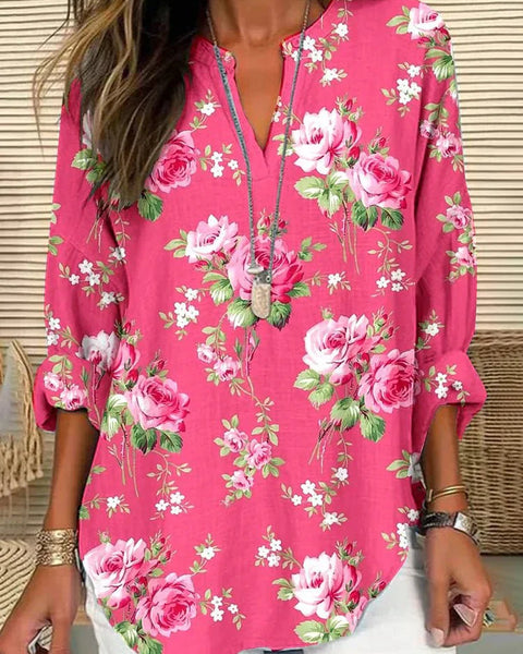Lianne | Graceful Floral Blouse