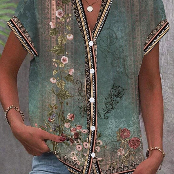 Braila | Watercolor Petal Blouse