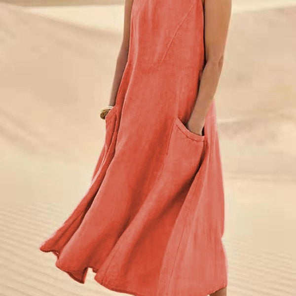 Clarisse | Breezy Midi Dress