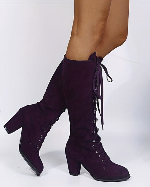 Lucia - Fashionable Knee-High Boots