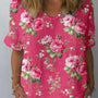 Lisa | Artistic Floral Shirt