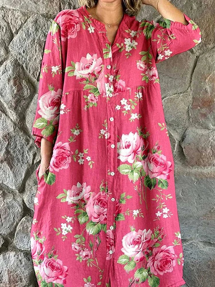 Scarlett | Art Floral Dress