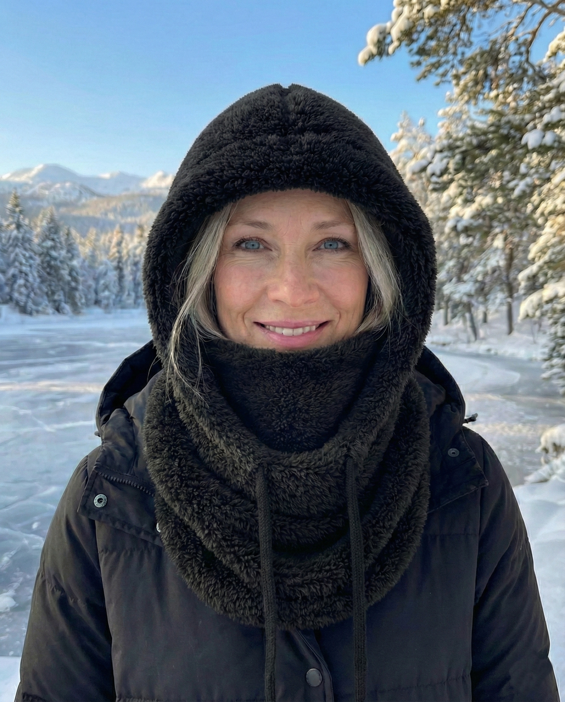 Daniella | Cozy Hooded Cocoon Hat