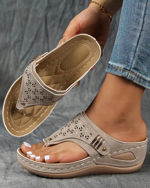 Sophia | Comfort Wedge Sandals