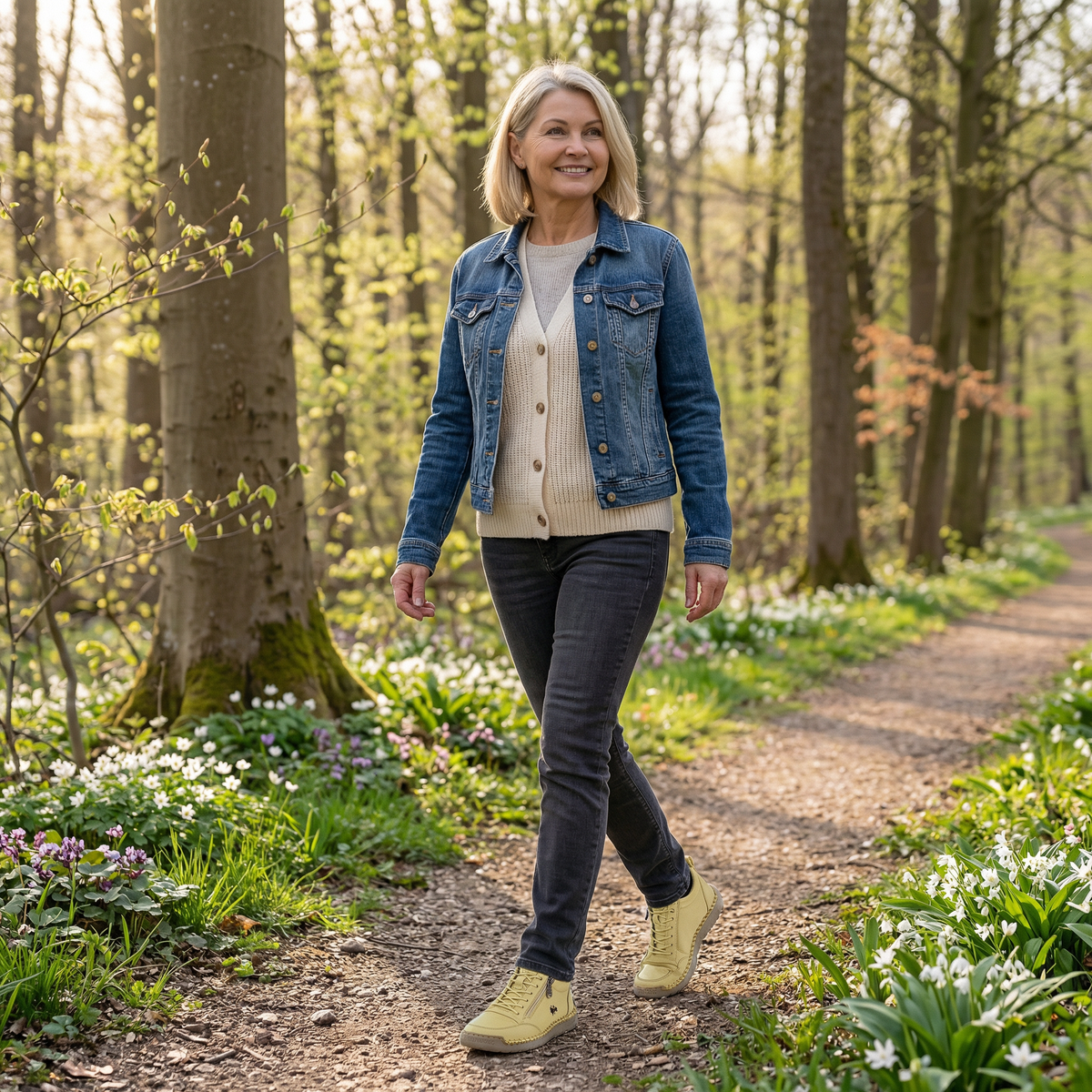Mila – Comfortable Orthopaedic Sneakers + Zip