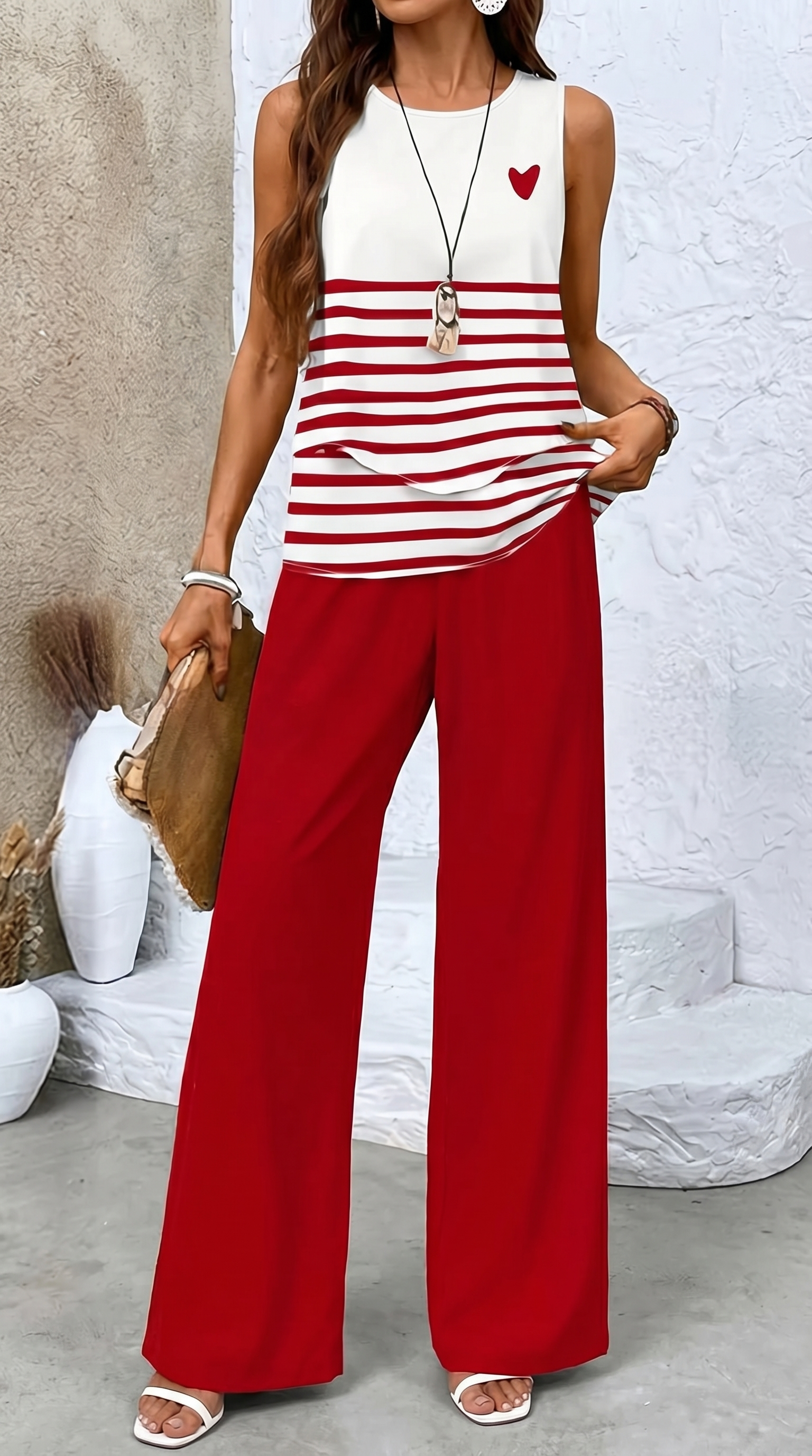 Chiara - Floral Two-Piece Ensemble