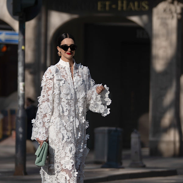 Yelira | Elegant Lace White Dress